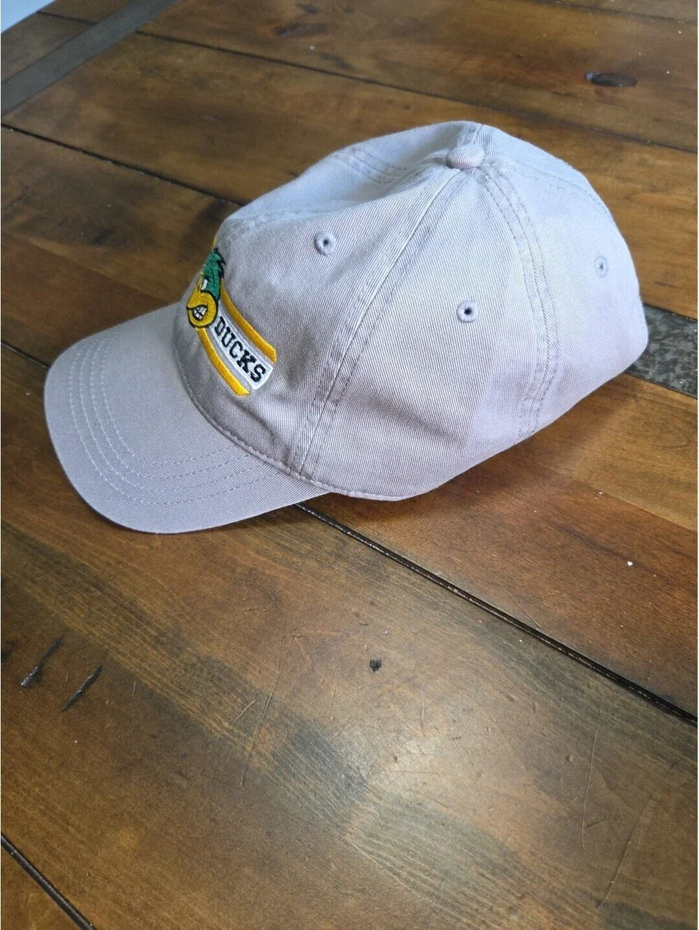 Oregon Ducks Hat Cap America Grey Curved Brim Embroidered Mascot Strapback Golf